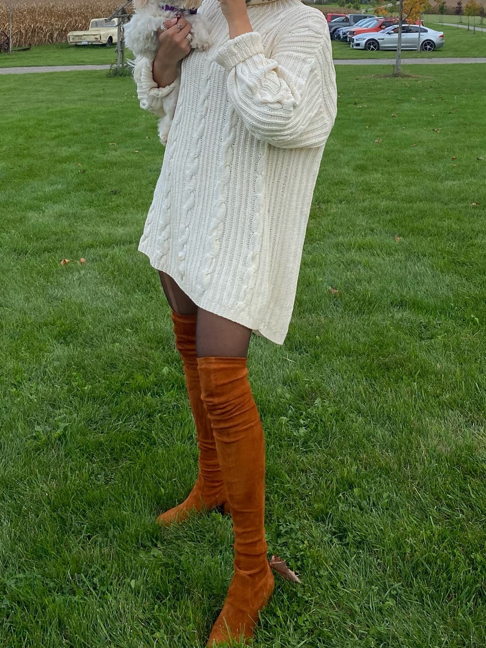 Suede Over the Knee Boots
